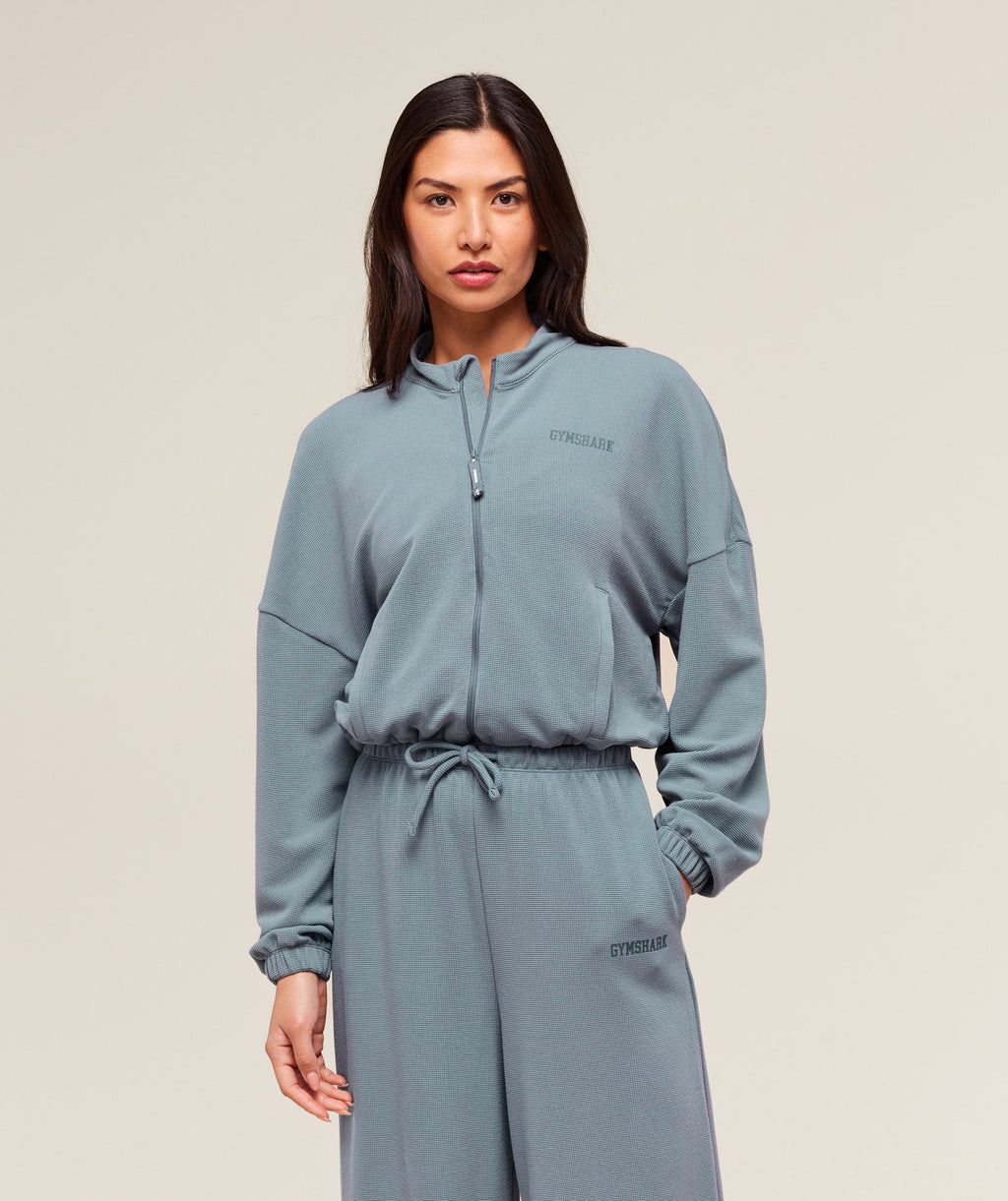 gymshark-waffle-midi-zip-up-jacket-jackets-outerwear-blue-ss25