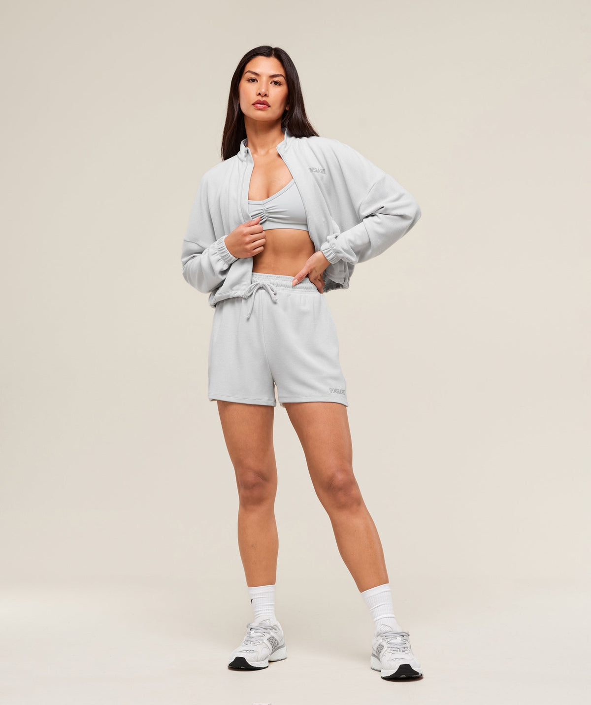 gymshark-waffle-midi-zip-up-jacket-jackets-outerwear-grey-ss25