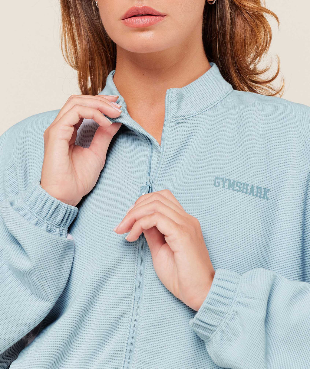 gymshark-waffle-midi-zip-up-jacket-jackets-outerwear-blue-aw25