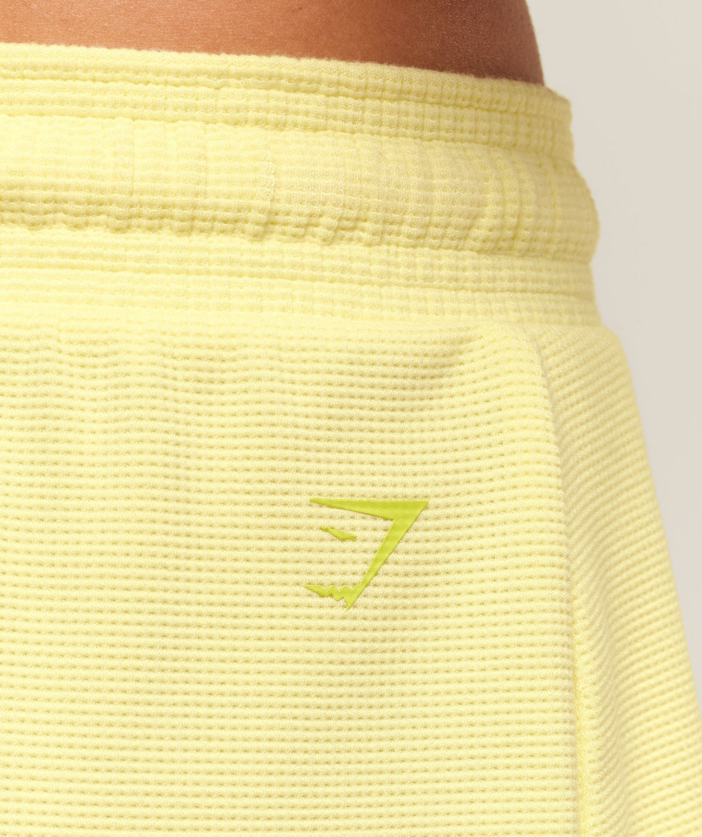 gymshark-waffle-shorts-shorts-yellow-ss25