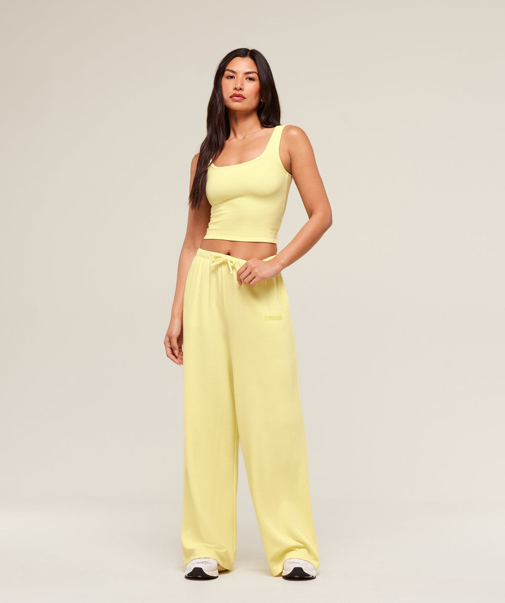 gymshark-waffle-wide-leg-pants-pants-yellow-ss25