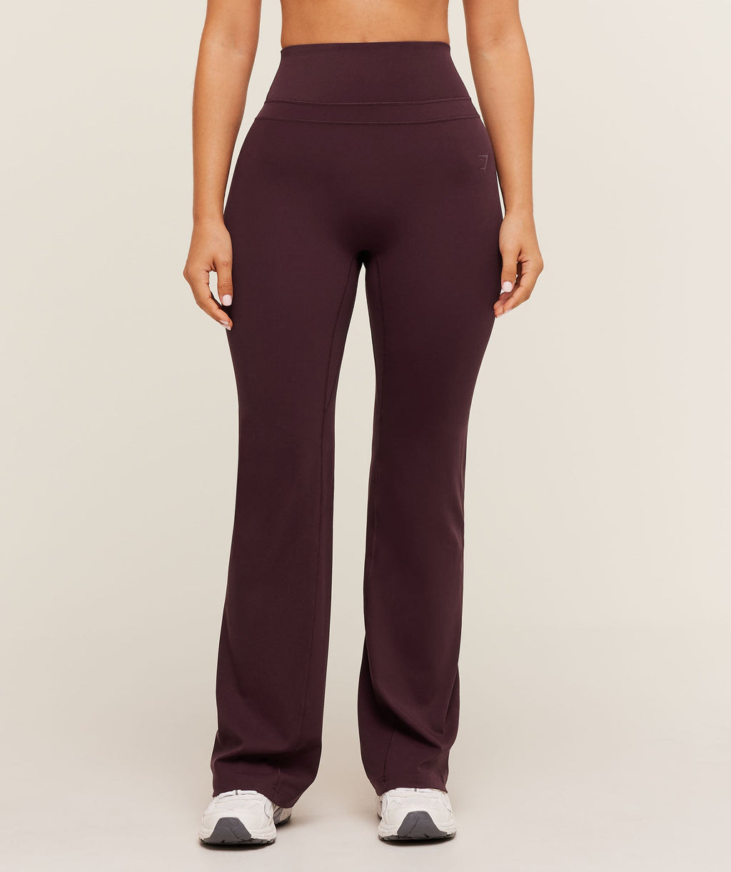 gymshark-gymshark-x-whitney-simmons-short-flared-leggings-leggings-purple-aw25