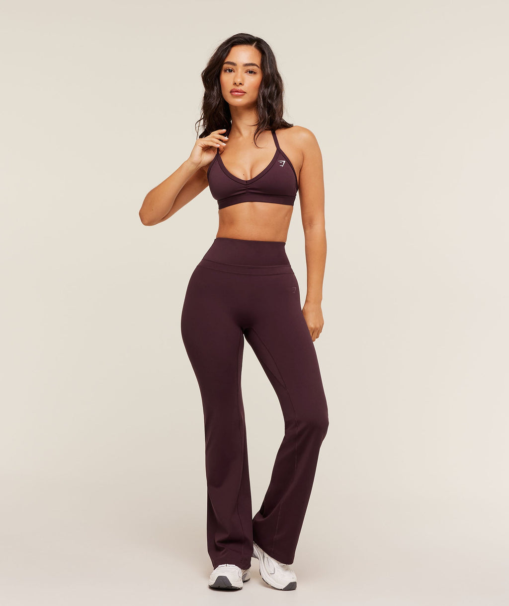 gymshark-gymshark-x-whitney-simmons-short-flared-leggings-leggings-purple-aw25