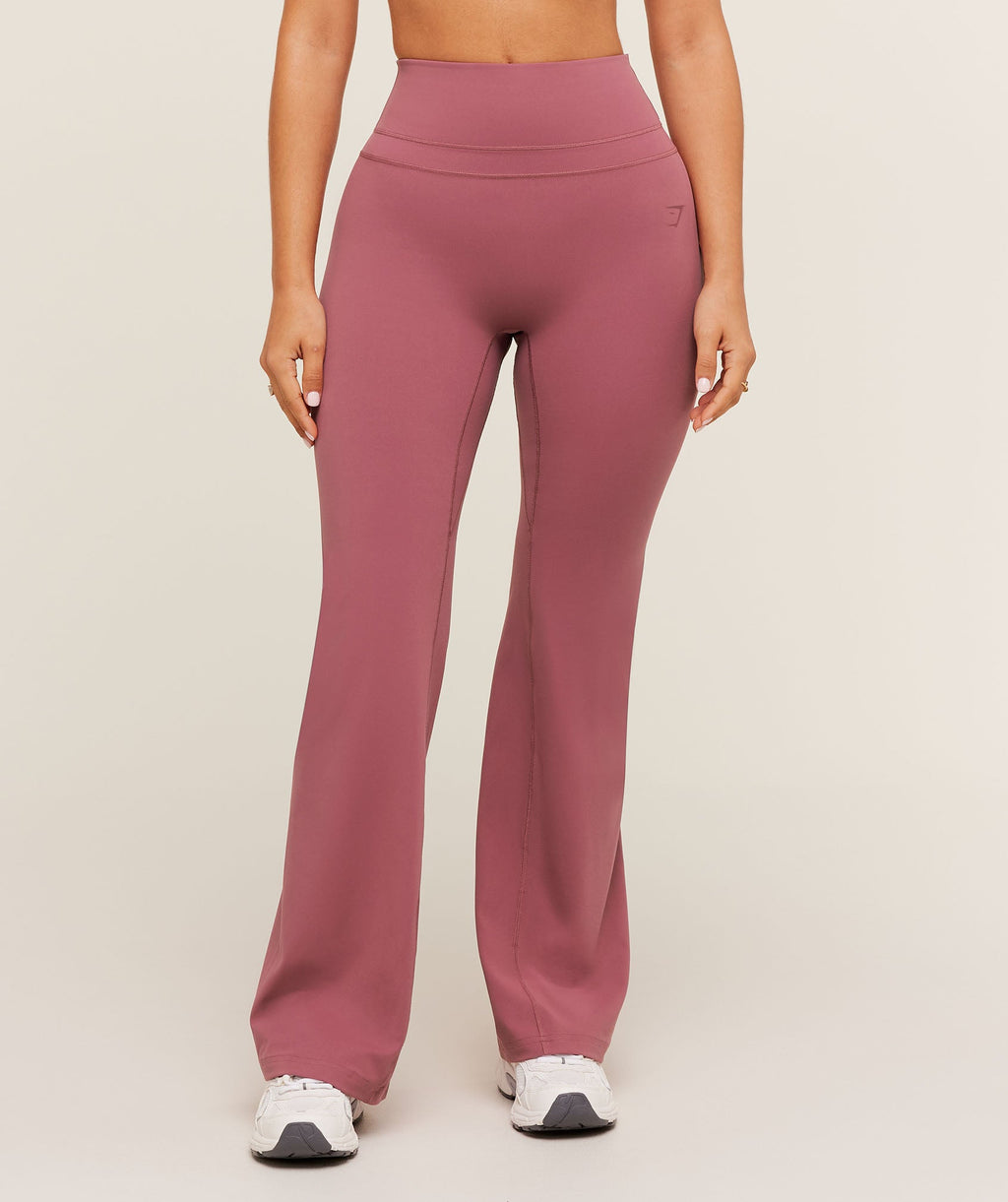 gymshark-gymshark-x-whitney-simmons-short-flared-leggings-leggings-pink-aw25