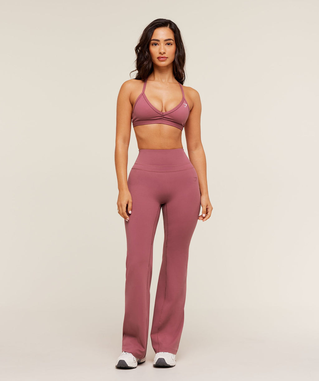 gymshark-gymshark-x-whitney-simmons-short-flared-leggings-leggings-pink-aw25