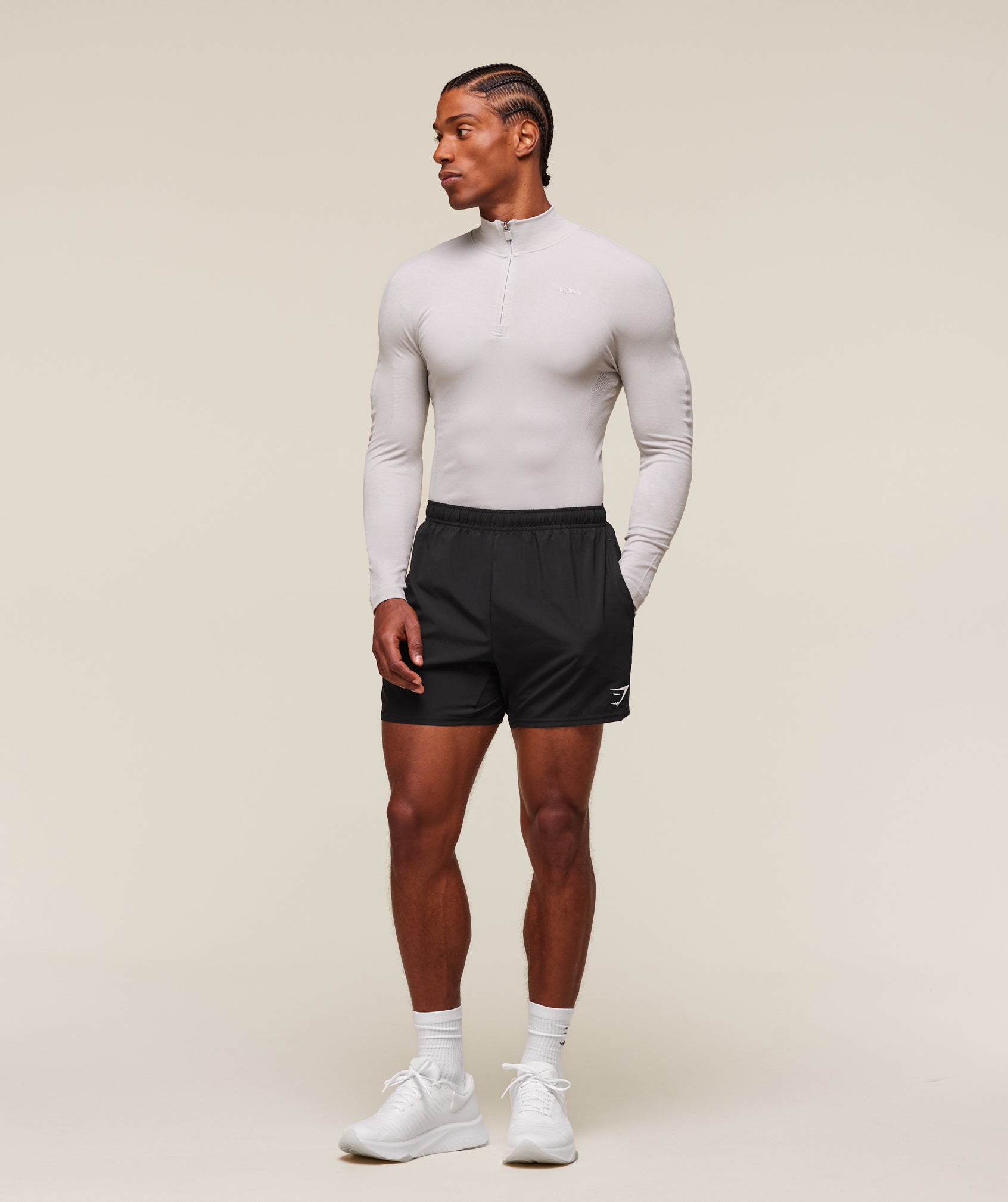 gymshark-everywear-warp-knit-polo-1-4-zip-ls-tops-grey-ss24