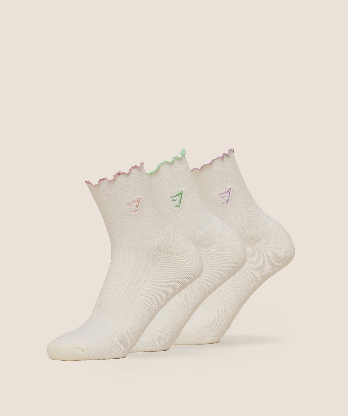 gymshark-weight-doodle-graphic-frill-midi-3pk-socks-white-aw25